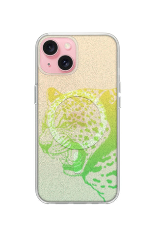 Glittery Leopard Imprint