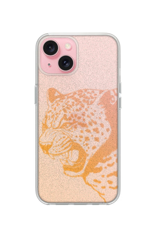 Glittery Leopard Imprint
