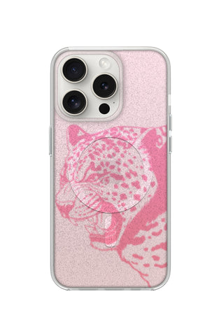 Glittery Leopard Imprint