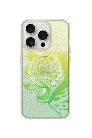 Glittery Leopard Imprint
