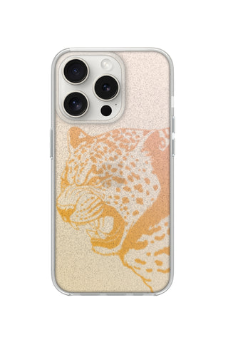 Glittery Leopard Imprint
