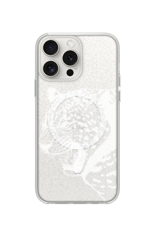 Glittery Leopard Imprint