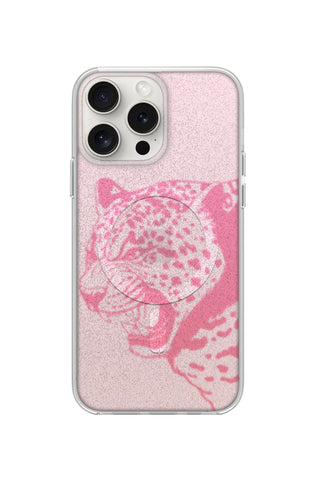 Glittery Leopard Imprint
