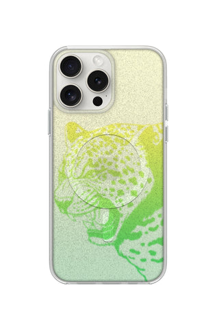 Glittery Leopard Imprint