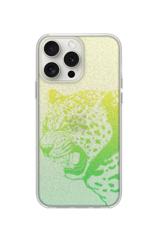 Glittery Leopard Imprint