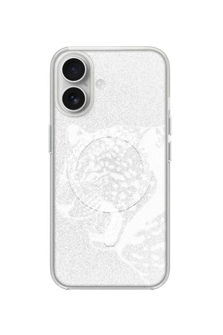 Glittery Leopard Imprint