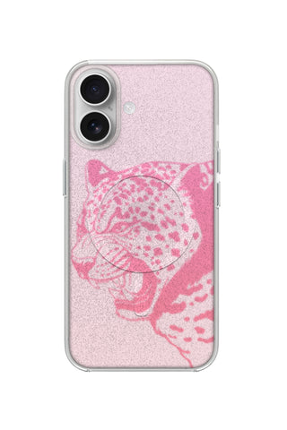 Glittery Leopard Imprint