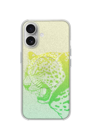 Glittery Leopard Imprint