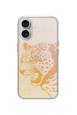 Glittery Leopard Imprint