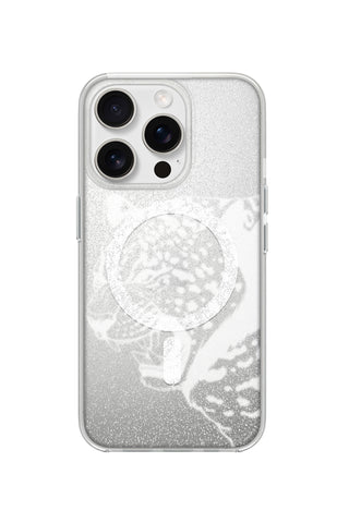 Glittery Leopard Imprint