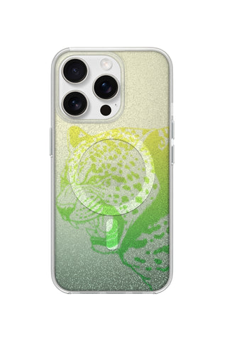 Glittery Leopard Imprint