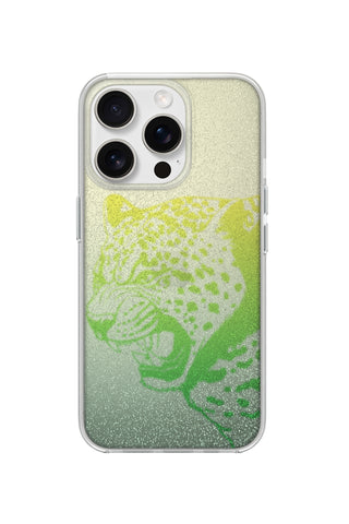 Glittery Leopard Imprint