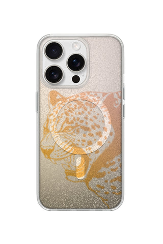 Glittery Leopard Imprint