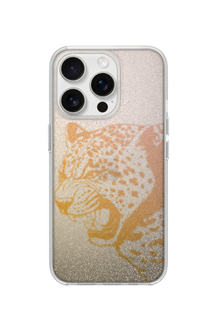 Glittery Leopard Imprint