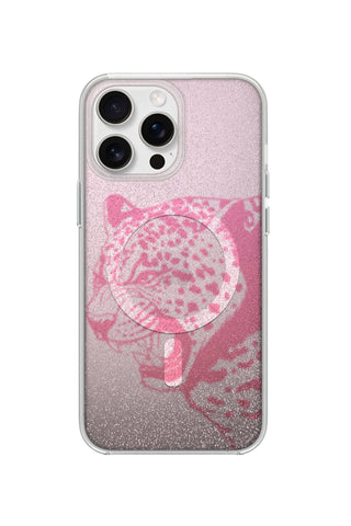 Glittery Leopard Imprint