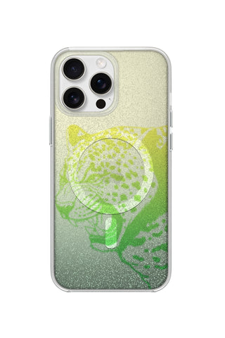 Glittery Leopard Imprint