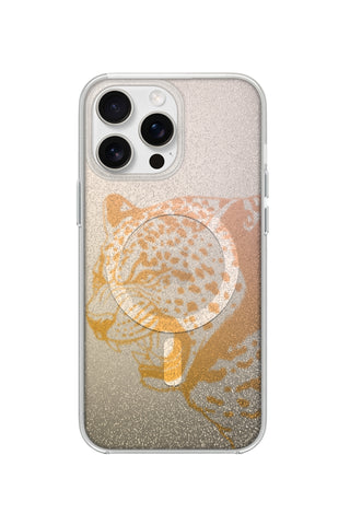 Glittery Leopard Imprint