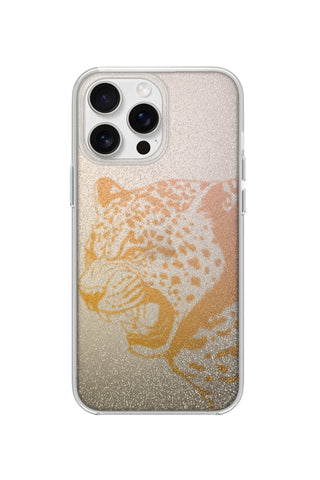 Glittery Leopard Imprint