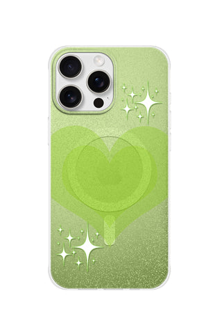 Glittery Brat Green