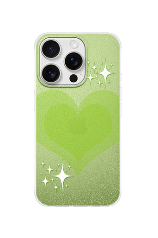Glittery Brat Green