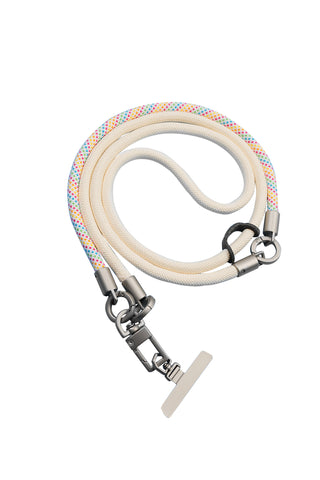 Rope Phone Crossbody Strap - Cream Slush