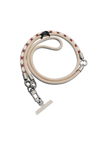 Rope Phone Crossbody Strap - Oatmeal Tea