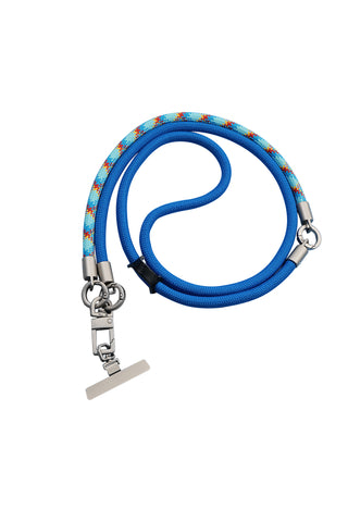 Rope Phone Crossbody Strap - Blue Rhapsody