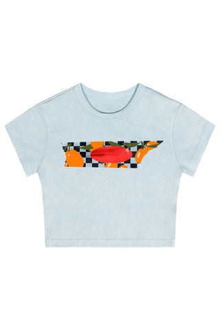 Checkered Citrus - Vintage