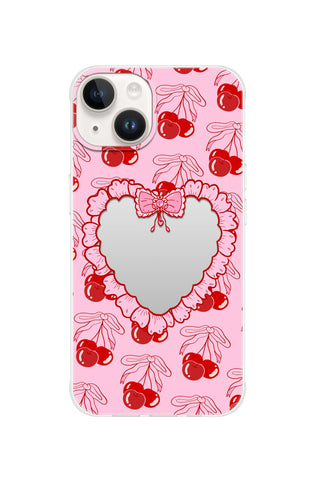 Cherry Heart Mirror