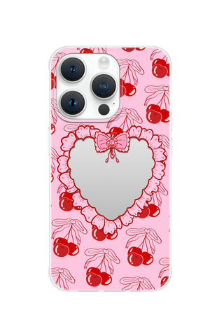 Cherry Heart Mirror