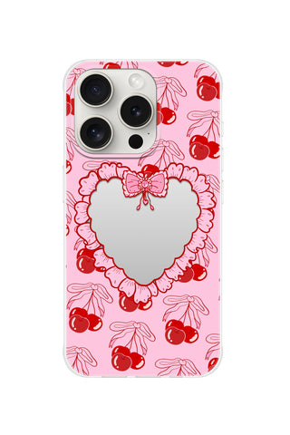 Cherry Heart Mirror