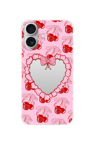 Cherry Heart Mirror