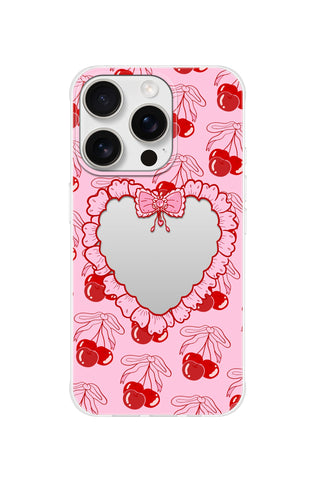 Cherry Heart Mirror