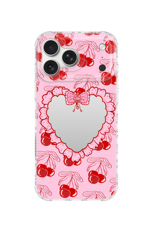 Cherry Heart Mirror