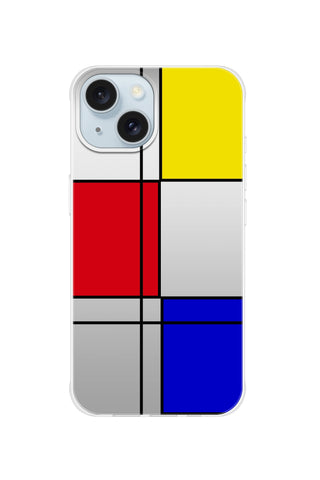 Mondrian Composition Mirror