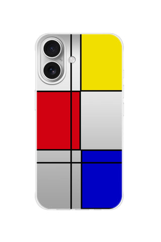 Mondrian Composition Mirror
