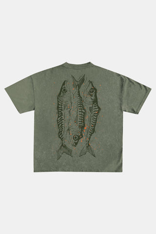 Triple Fishes - Vintage
