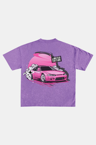 Pink Fancy Coupe Car - Vintage