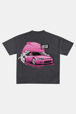 Pink Fancy Coupe Car - Vintage