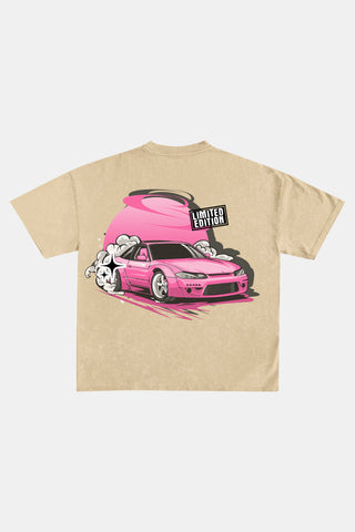 Pink Fancy Coupe Car - Vintage