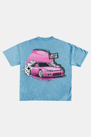 Pink Fancy Coupe Car - Vintage