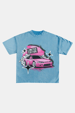 Pink Fancy Coupe Car - Vintage
