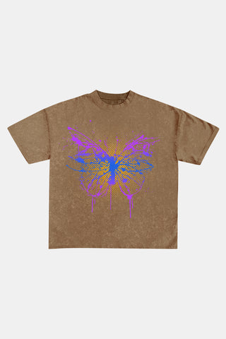 Splatter Butterfly - Vintage