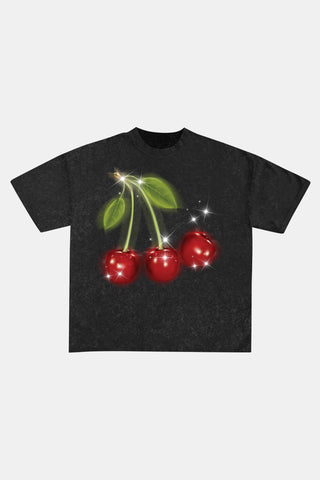Glittery Cherry Pop - Vintage