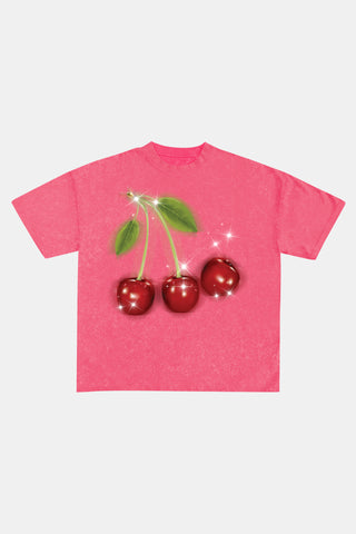 Glittery Cherry Pop - Vintage