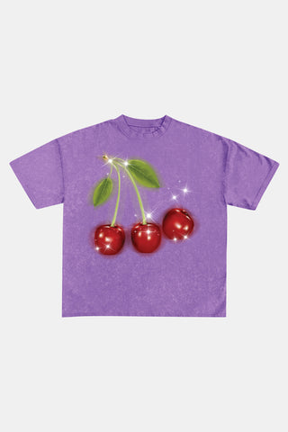 Glittery Cherry Pop - Vintage
