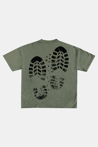 Boots Footprint - Vintage