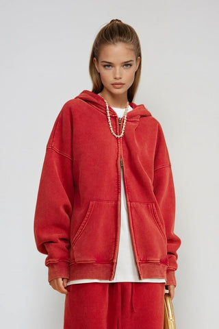 Double Zip Hoodie