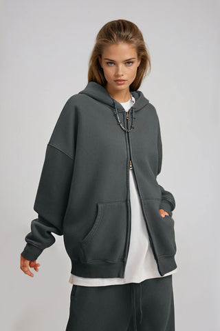 Double Zip Hoodie