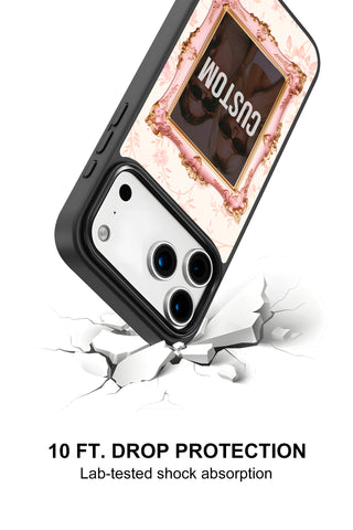 10ft drop protection and shock absorption of custom iPhone case by MultiCustomize
